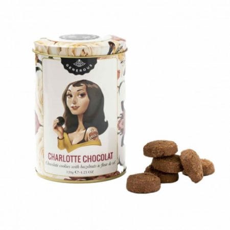 Charlotte chocolat, cookies