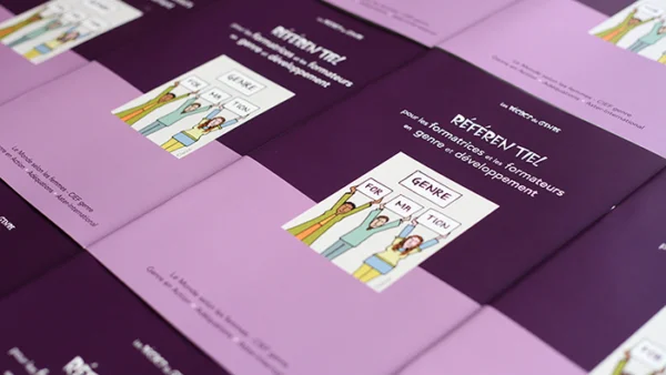 Référentiel pour les formatrices et les formateurs en genre et développement