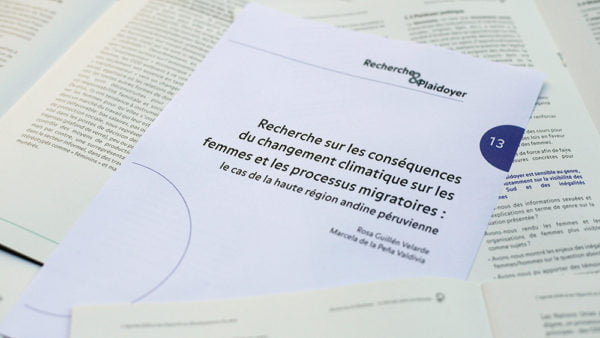 R&P n°13 | Les conséquences du changement climatique sur les femmes et les processus migratoires