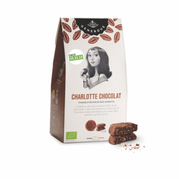 Charlotte chocolat, cookies