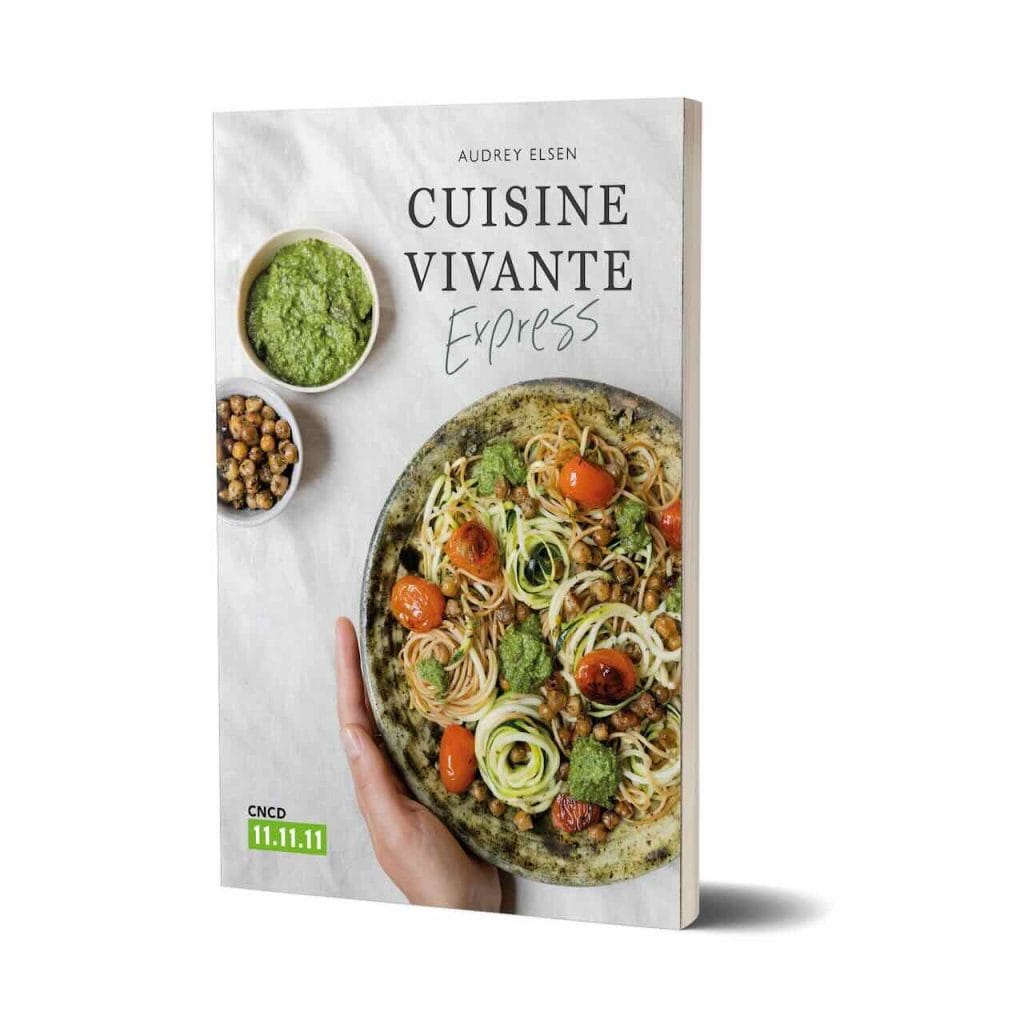 Livre Cuisine vivante express