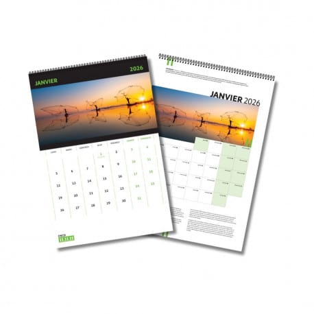 Calendrier du monde 2026 [format vertical]