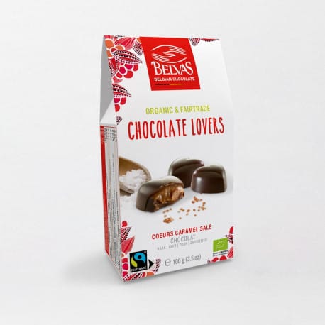 « Chocolate lovers », coeurs caramel salé