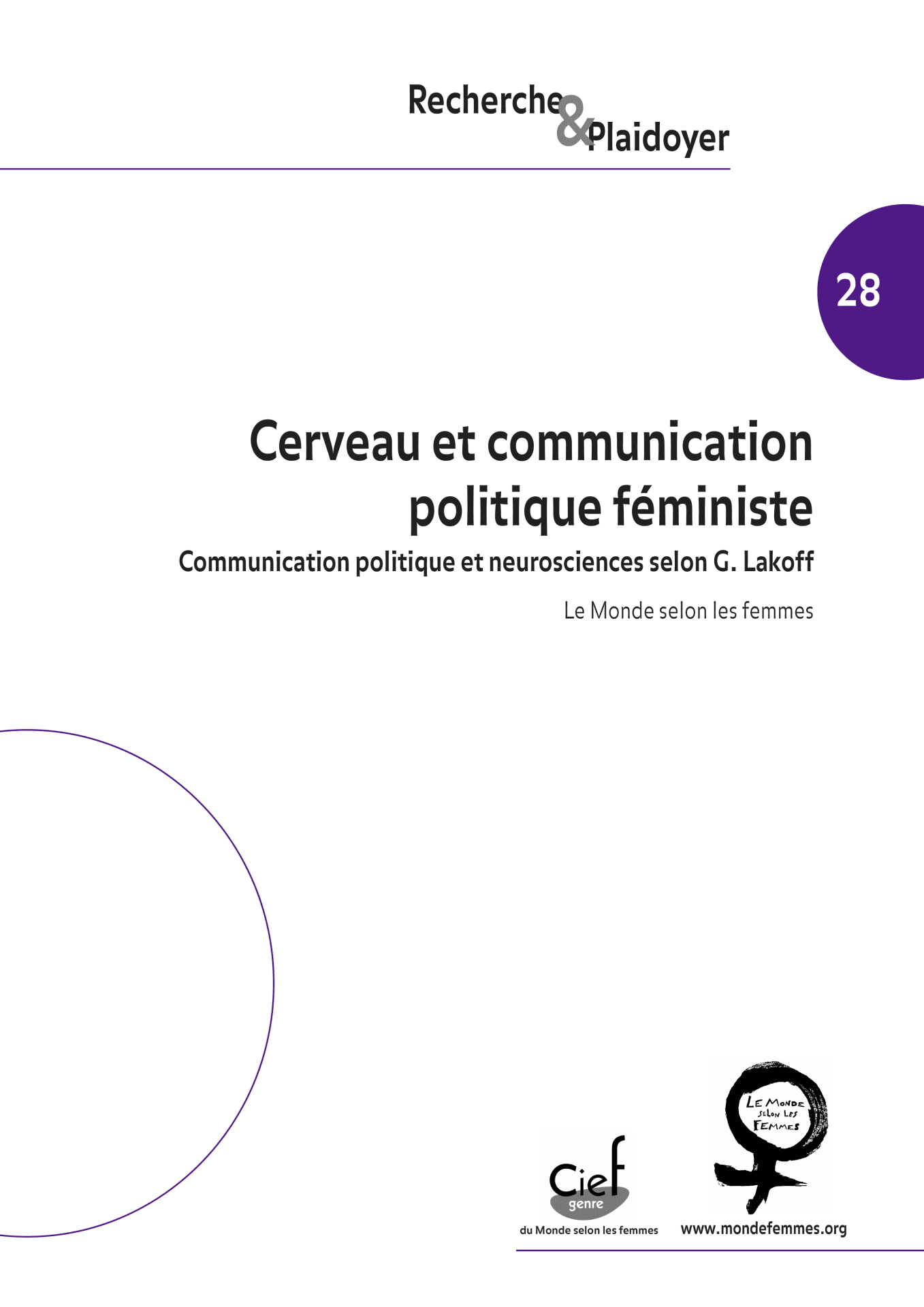 R&P n°28 | Cerveau et communication politique féministe