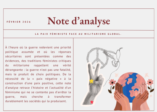 Note d'analyse : La paix féministe face au militarisme global