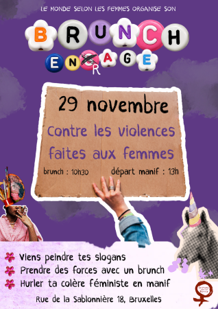 Brunch : Contre les violences faites aux femmes